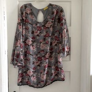 Long Sleeve Floral Dress